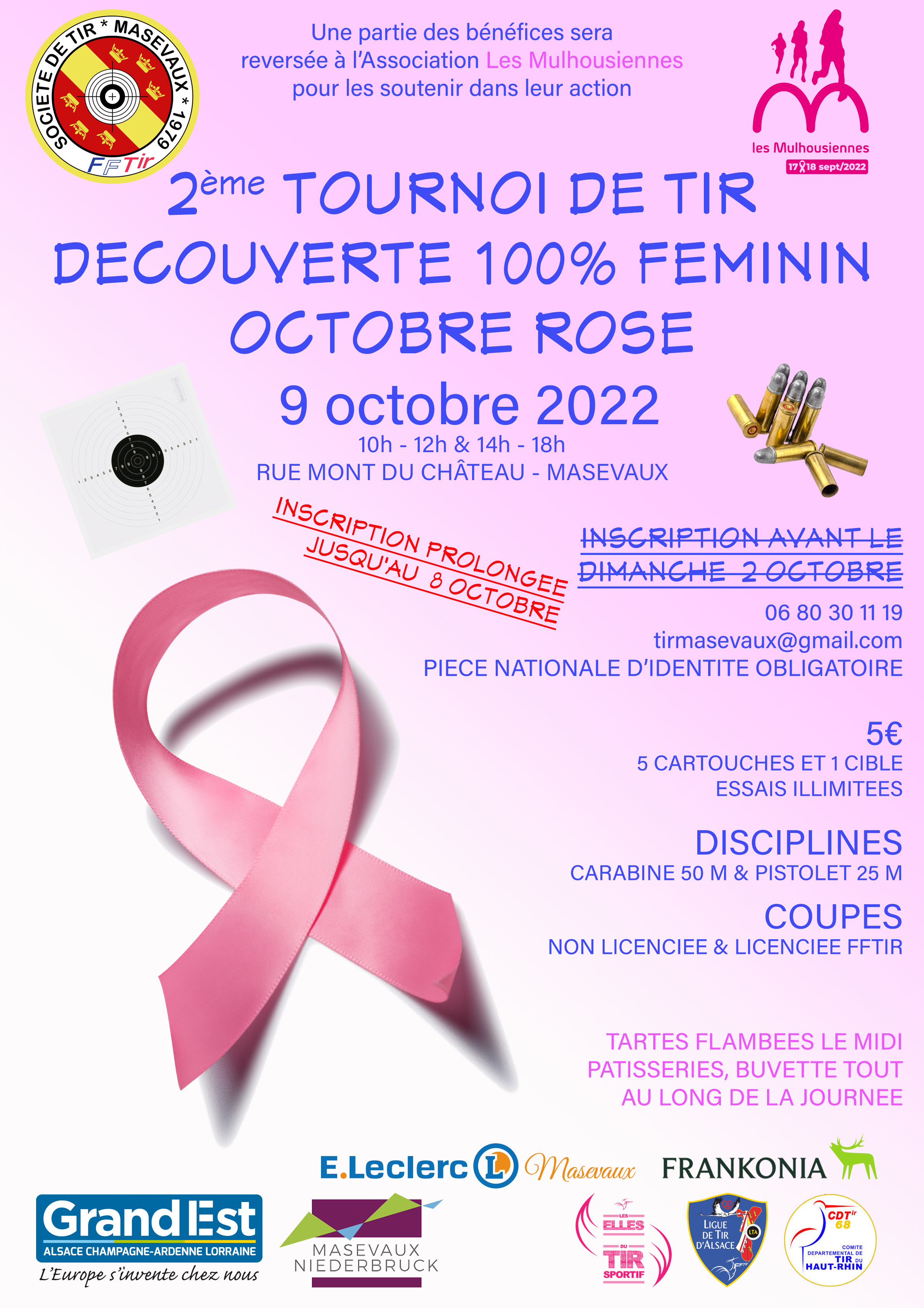 2ème tournoi de tir découverte 100% féminin 2022