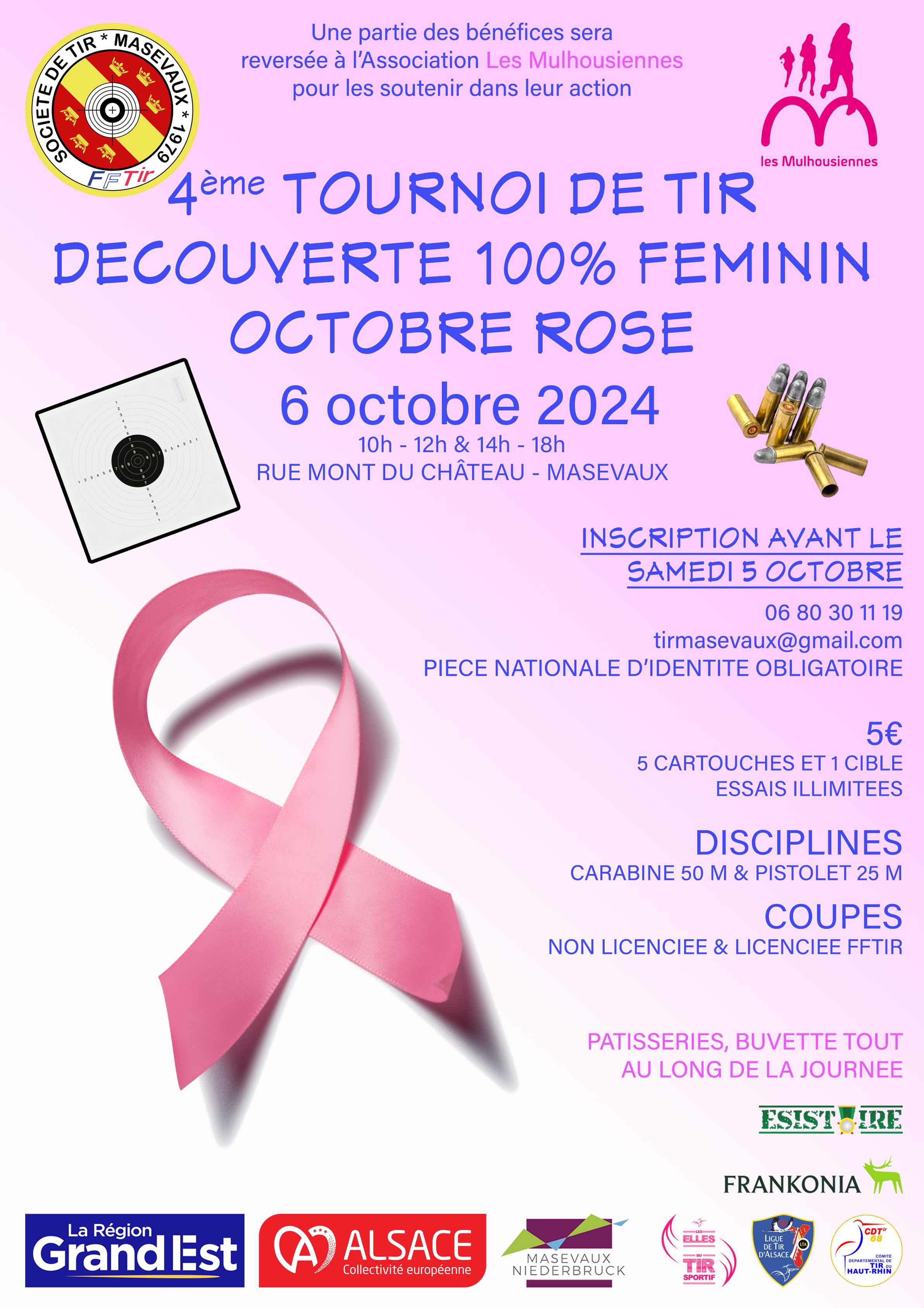 4ème tournoi de tir découverte 100% féminin 2024